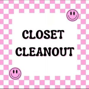 CLOSET CLEANOUT!!